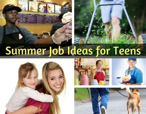For teens, regular summer jobs may beat side gigs